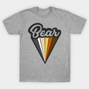Gay Bear Pride Super Hero | Bear Chasers & Admirers | BearlyBrand T-Shirt