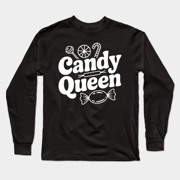 Candy Queen Long Sleeve T-Shirt by Frank Ring