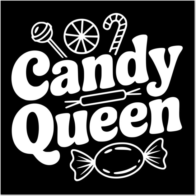 Candy Queen Wall Art by Frank Ring