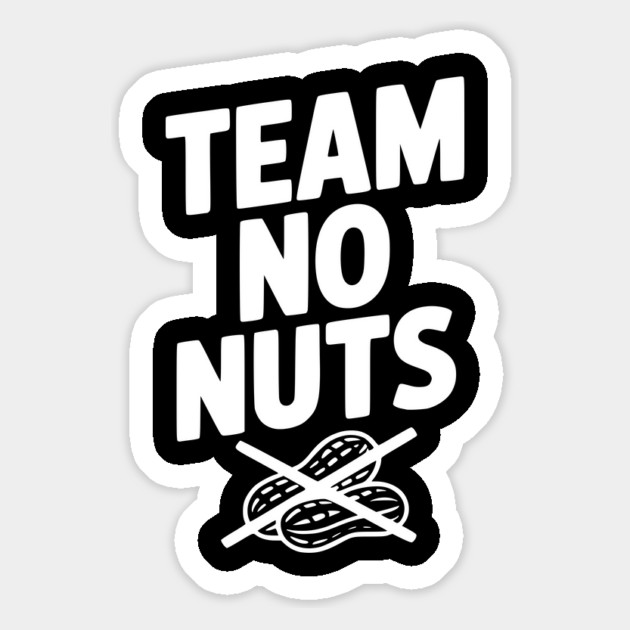 Team No Nuts Magnet by Frank Ring