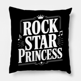 Rock Star Princess Pillow