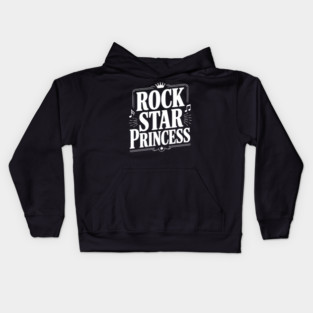 Rock Star Princess Kids Hoodie