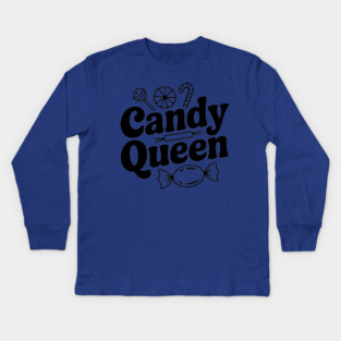 Candy Queen Kids Long Sleeve T-Shirt