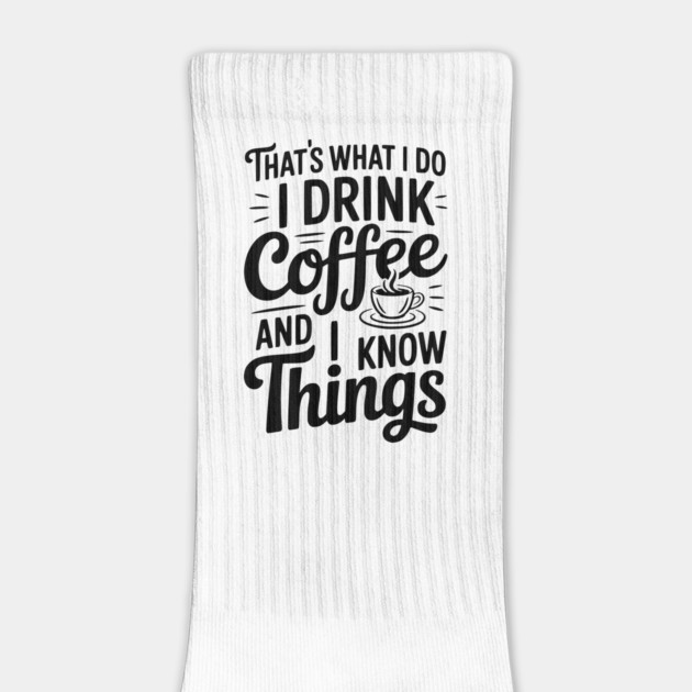 That's What I Do I Drink Coffee and I Know Things by Frank Ring