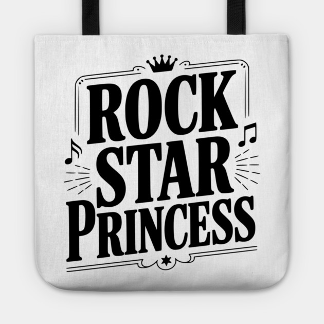 Rock Star Princess Tote by Frank Ring