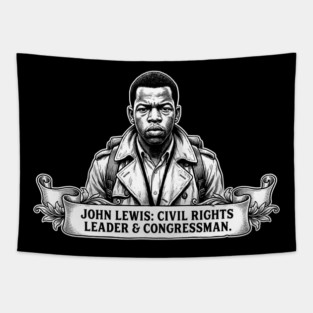John Lewis Civil Rights Tribute Tapestry