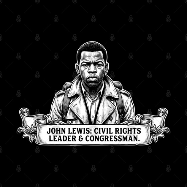John Lewis Civil Rights Tribute by UrbanLifeApparel