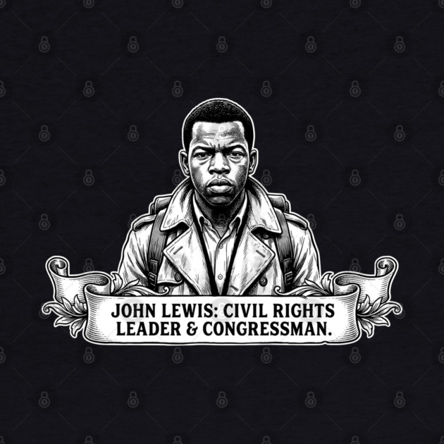 John Lewis Civil Rights Tribute by UrbanLifeApparel