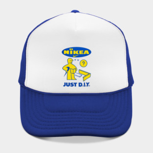 Nikea - Just D.I.Y. - IKEA Funny Parody Hat