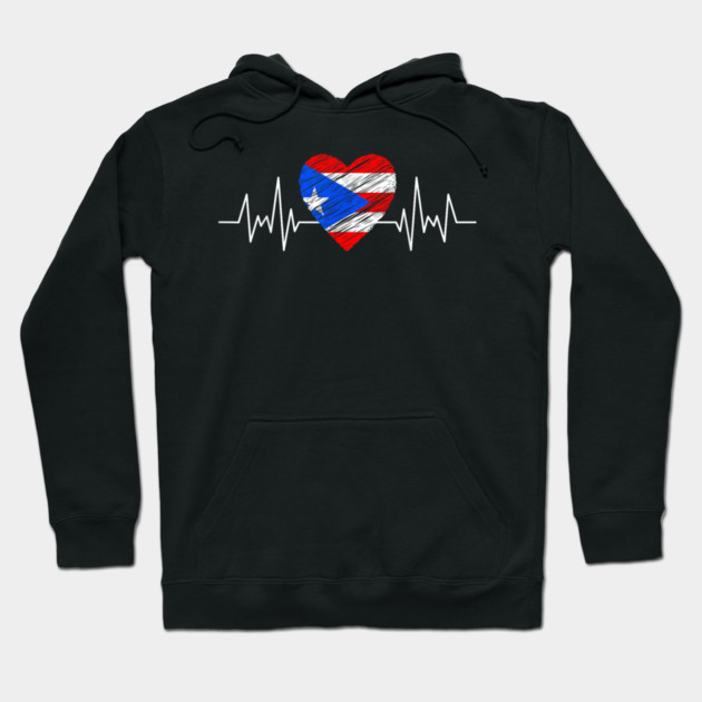 Puerto Rico Hoodie by dtr_art