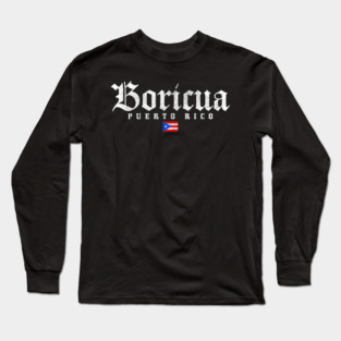 Puerto Rico Long Sleeve T-Shirt