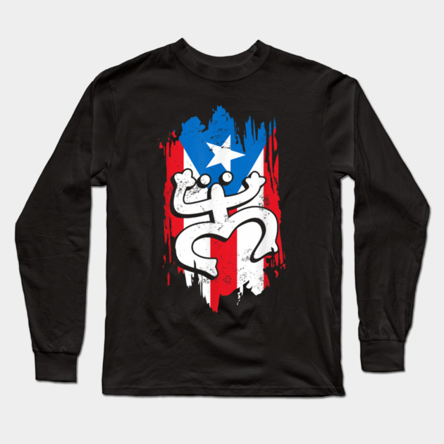 Puerto Rico Long Sleeve T-Shirt by dtr_art