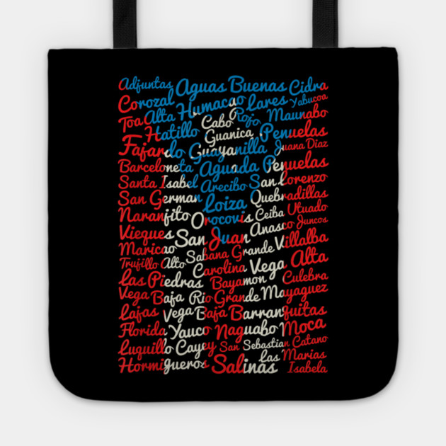 Puerto Rico Tote by dtr_art