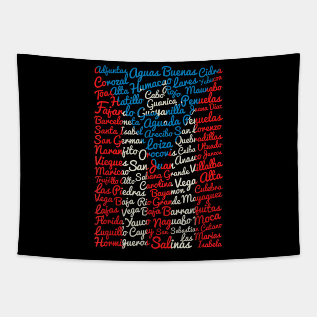 Puerto Rico Tapestry by dtr_art