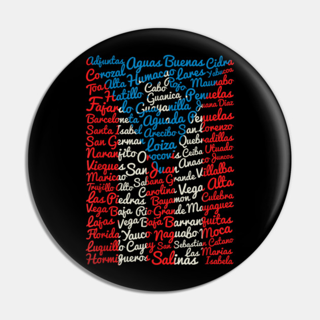 Puerto Rico Pin by dtr_art