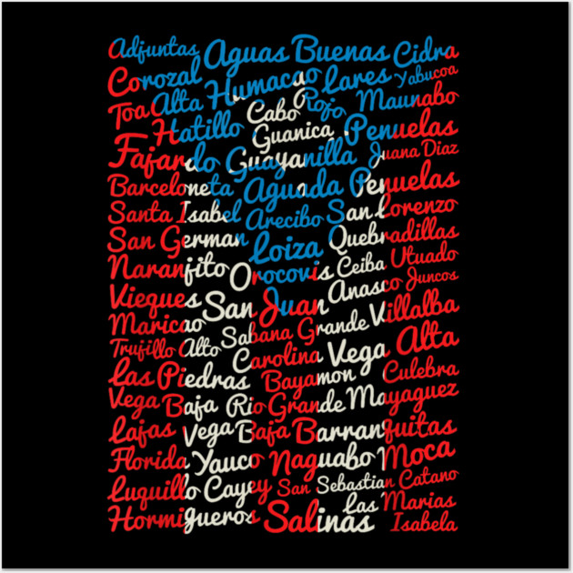 Puerto Rico Wall Art by dtr_art