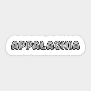 APPALACHIA Sticker