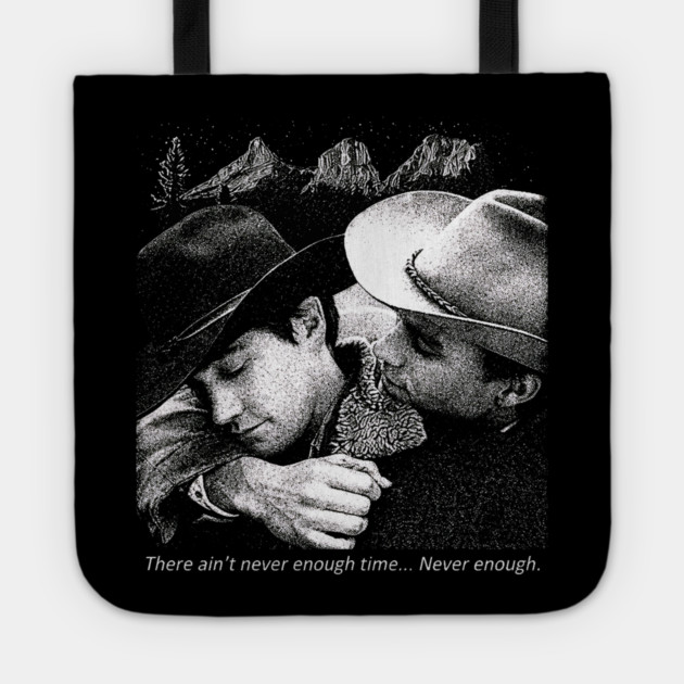 Brokeback Mountain - Jake Gyllenhaal & Heath Ledger Tote by nicklower