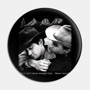 Brokeback Mountain - Jake Gyllenhaal & Heath Ledger Pin