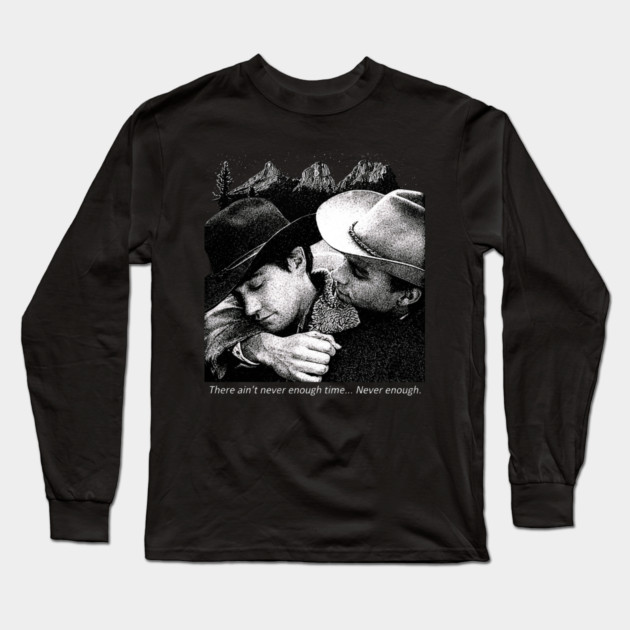 Brokeback Mountain - Jake Gyllenhaal & Heath Ledger Long Sleeve T-Shirt by nicklower