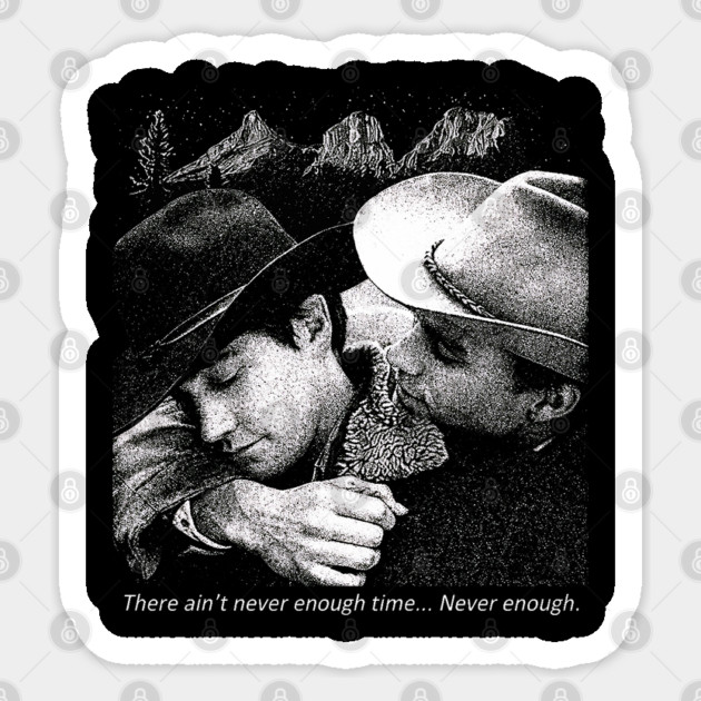 Brokeback Mountain - Jake Gyllenhaal & Heath Ledger Sticker by nicklower