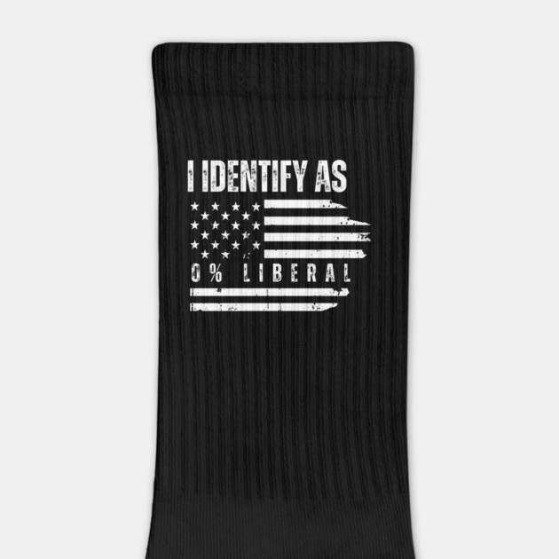 i-identify-as-0%-liberal by Creatifly Graphic Tees