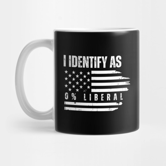i-identify-as-0%-liberal by Creatifly Graphic Tees