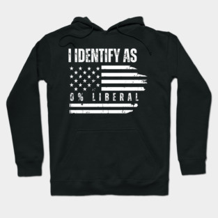 i-identify-as-0%-liberal Hoodie