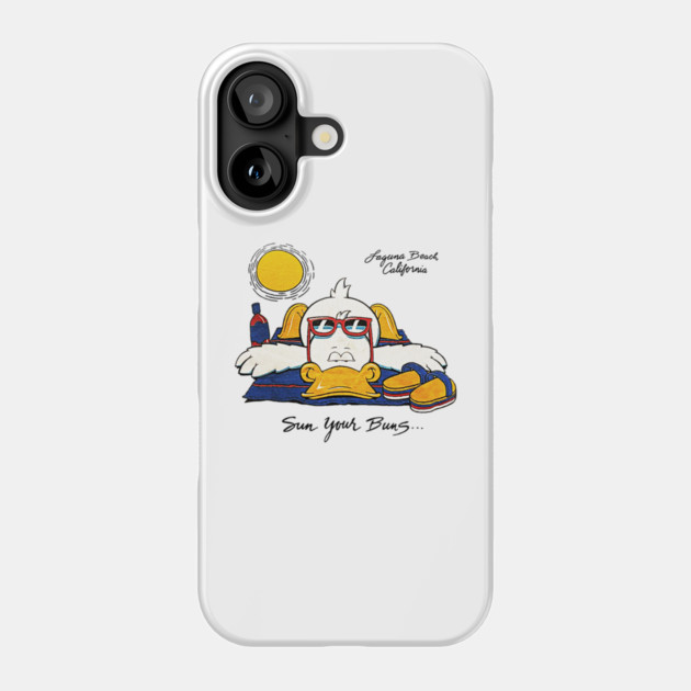 Sun Your Buns... - Laguna Beach, California Phone Case by nicklower