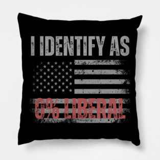 i-identify-as-0%-liberal Pillow
