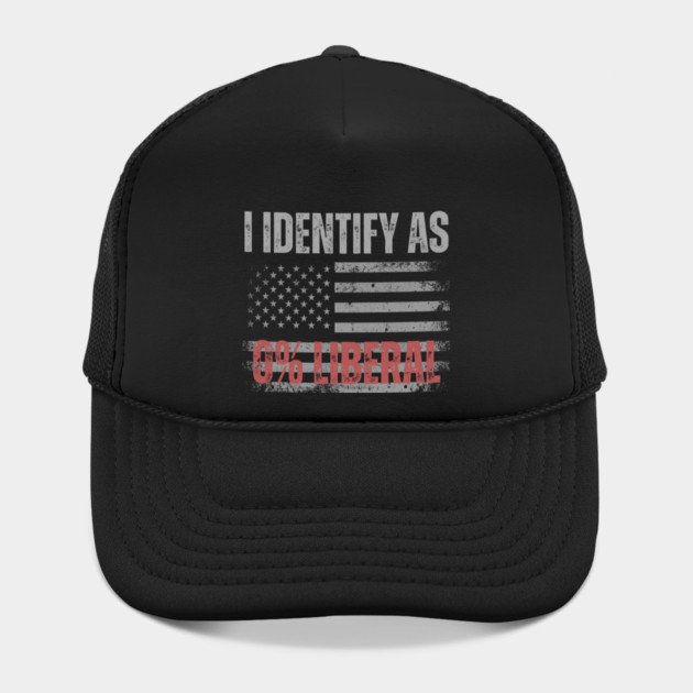i-identify-as-0%-liberal by Creatifly Graphic Tees