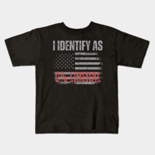i-identify-as-0%-liberal Kids T-Shirt