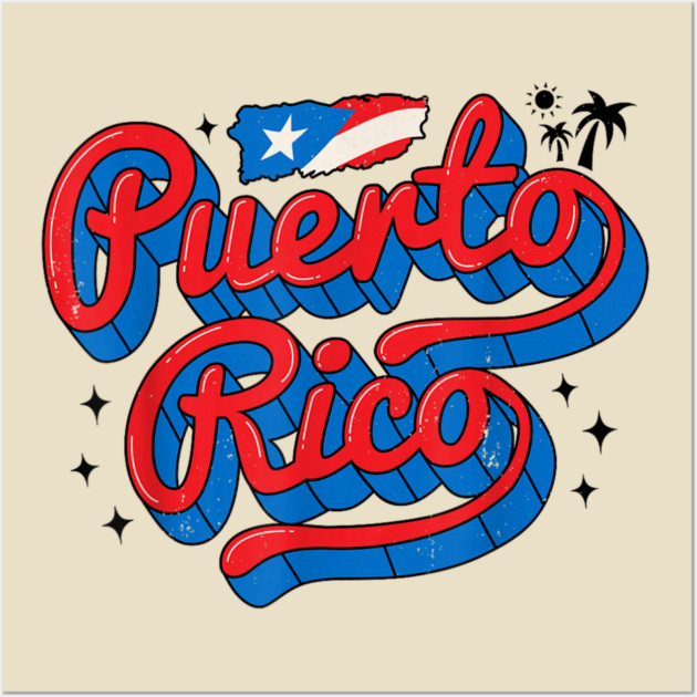 Puerto Rico Wall Art by dtr_art