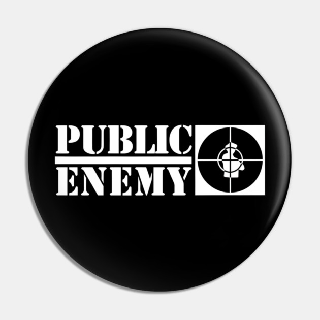 Public Enemy Pin by dtr_art