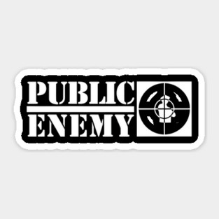 Public Enemy Sticker