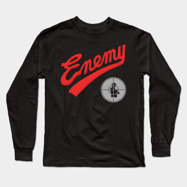 Public Enemy Long Sleeve T-Shirt by dtr_art
