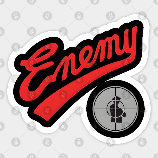 Public Enemy Sticker by dtr_art