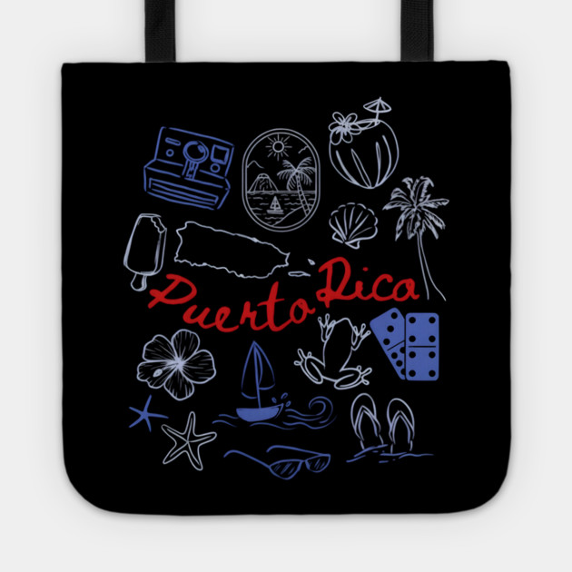 Puerto Rico Tote by dtr_art