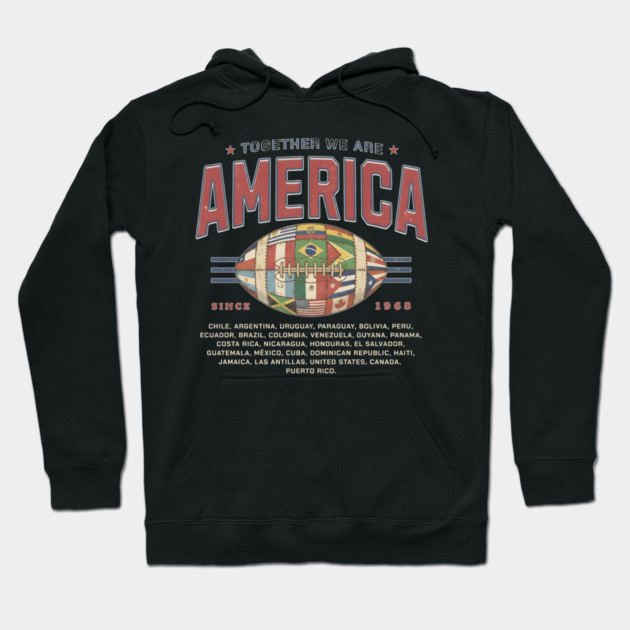Together-We-are-America Hoodie by dtr_art