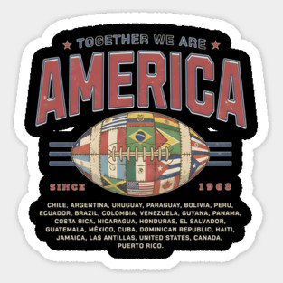 Together-We-are-America Sticker
