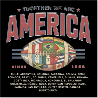 Together-We-are-America Posters and Art