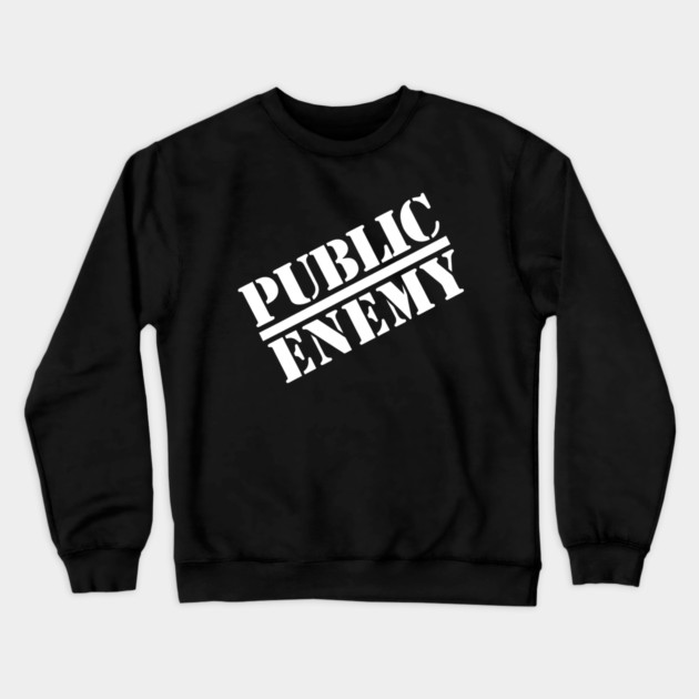 Public Enemy Crewneck Sweatshirt by dtr_art