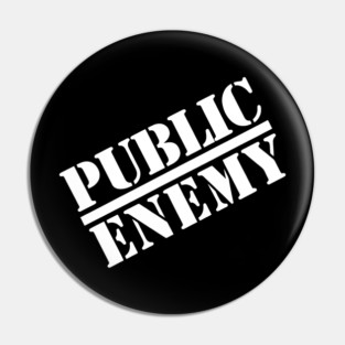 Public Enemy Pin