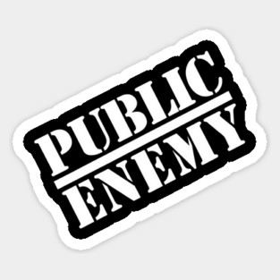 Public Enemy Sticker