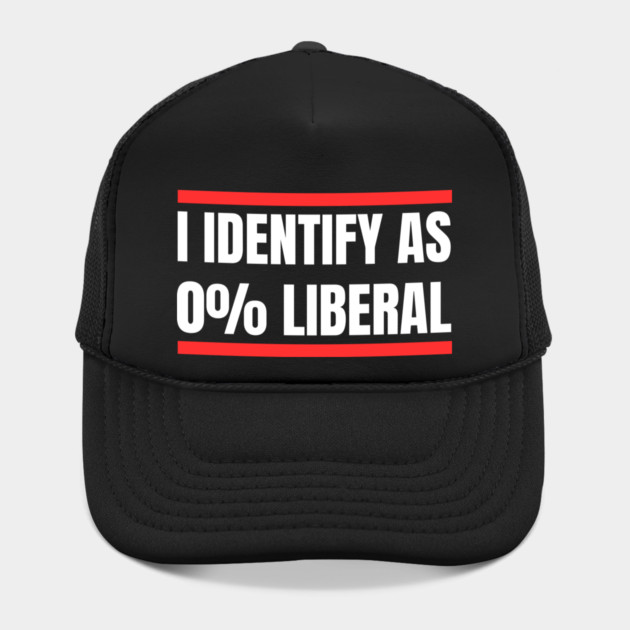 i-identify-as-0%-liberal by Creatifly Graphic Tees