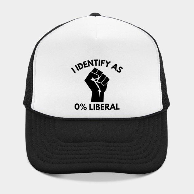 i-identify-as-0%-liberal by Creatifly Graphic Tees