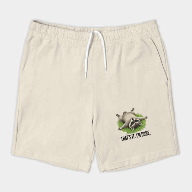 Cute raccoon: "That's it. I'm done." Funny I've Had Enough by Luxinda