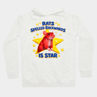 rats spelled backwards is star Hoodie