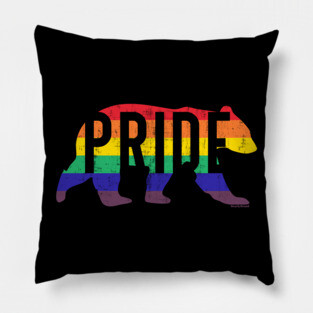 Gay Bear Pride Festival for LGBTQ+ | BearlyBrand Pillow