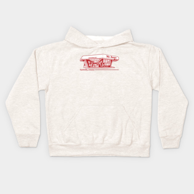 Mr Burger Kids Hoodie by rt-shirts